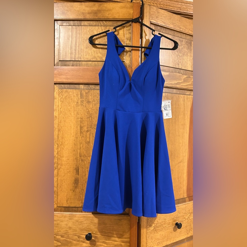 Macy's Royal Blue Formal Kids Dress